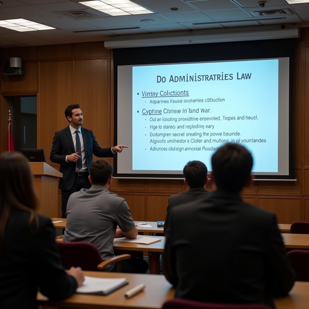 Lecture on Administrative Law