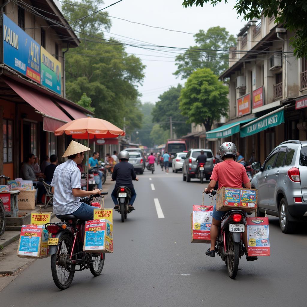 Bán vé số tại Ninh Thuận