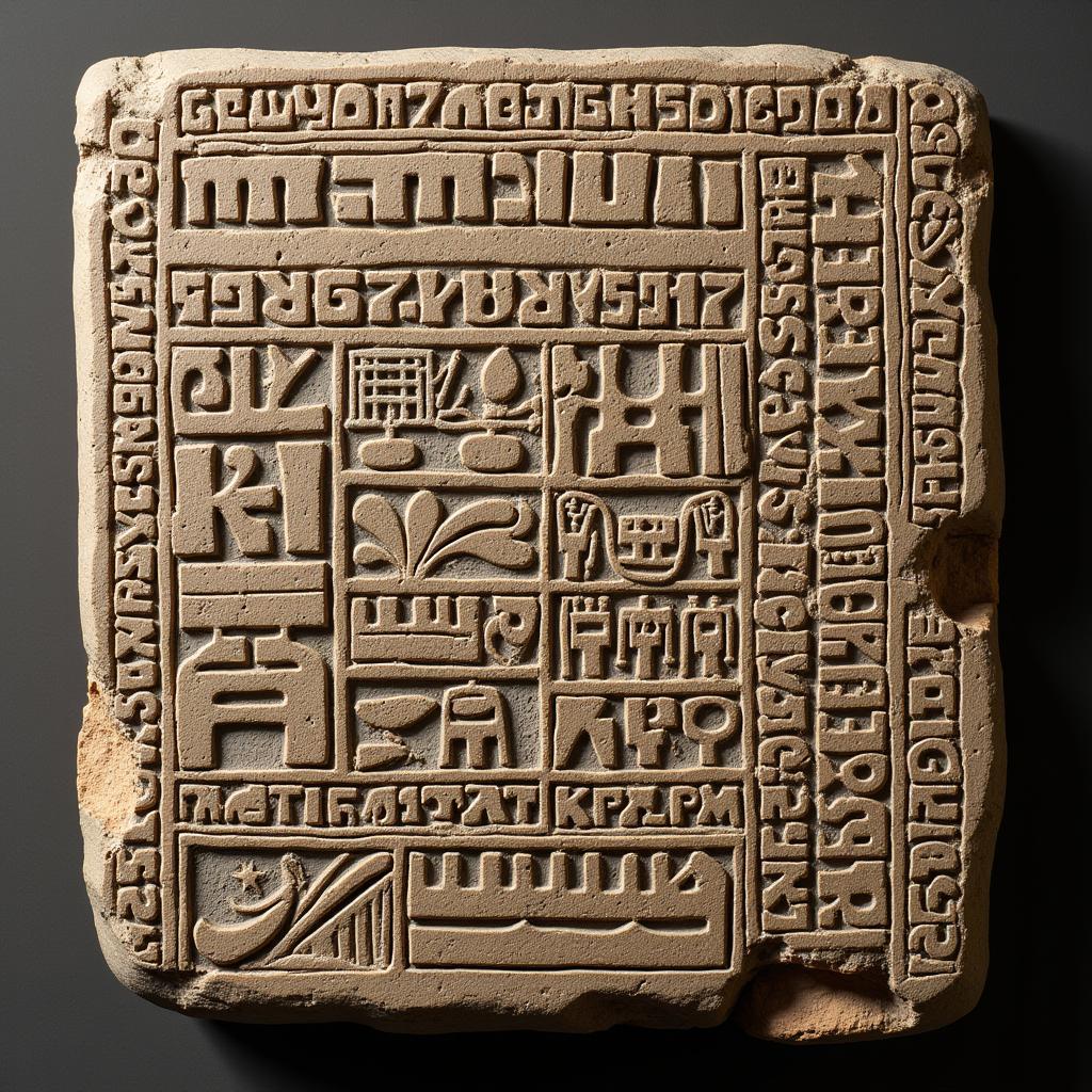 Hammurabi's Stone Tablet