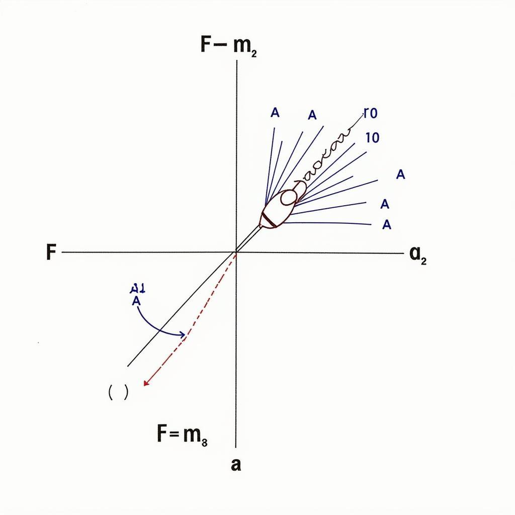 Biểu thức Định Luật Tác Dụng Khối Lượng: F=ma