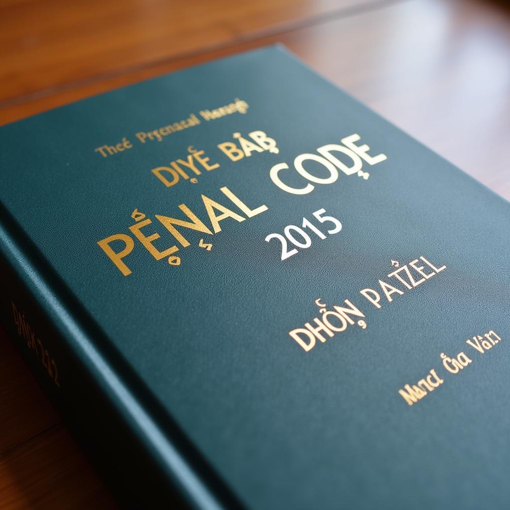 Penal Code 2015 book cover