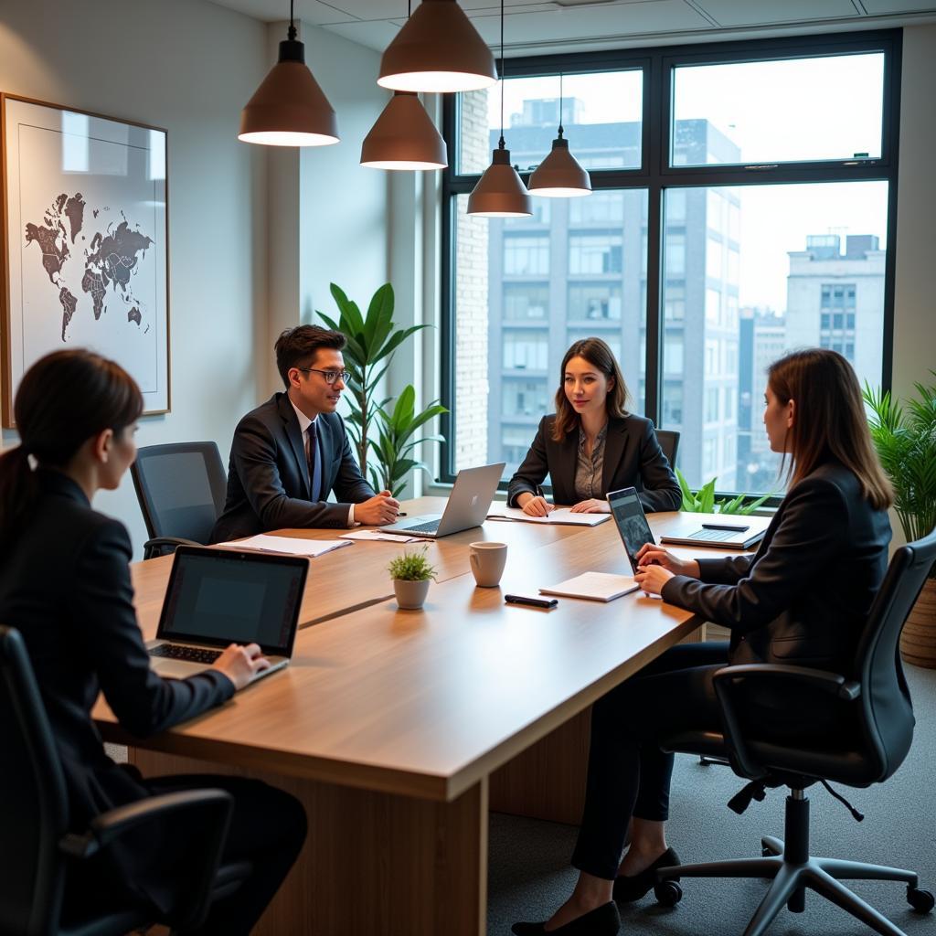 Business Meeting in Vietnam