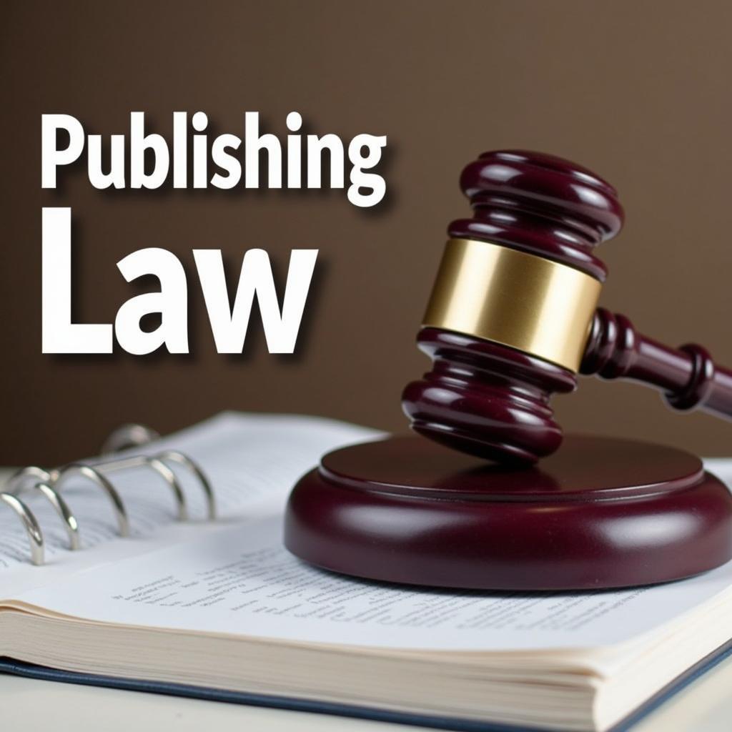 Legal documents related to publishing law