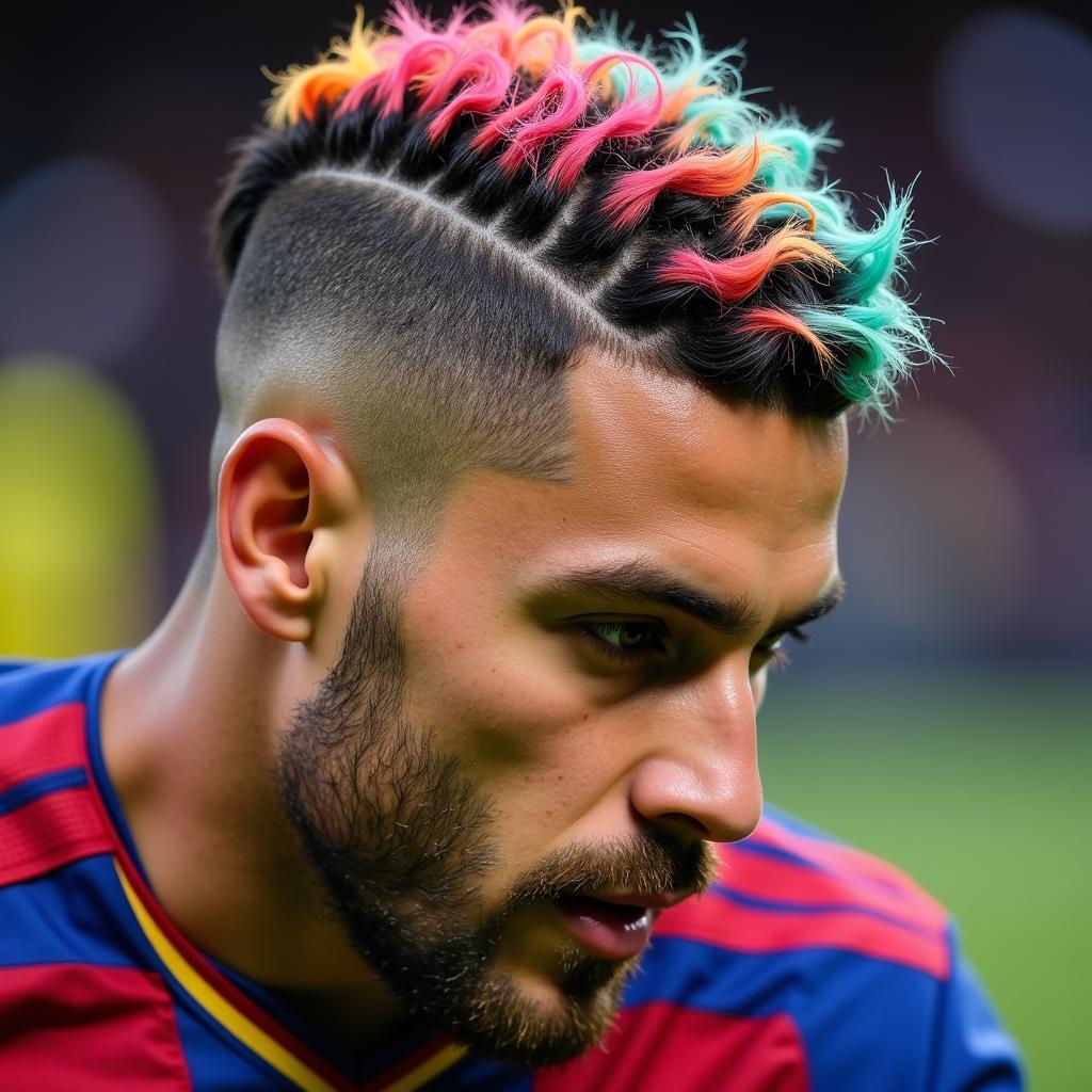 footballer-with-unique-hairstyle