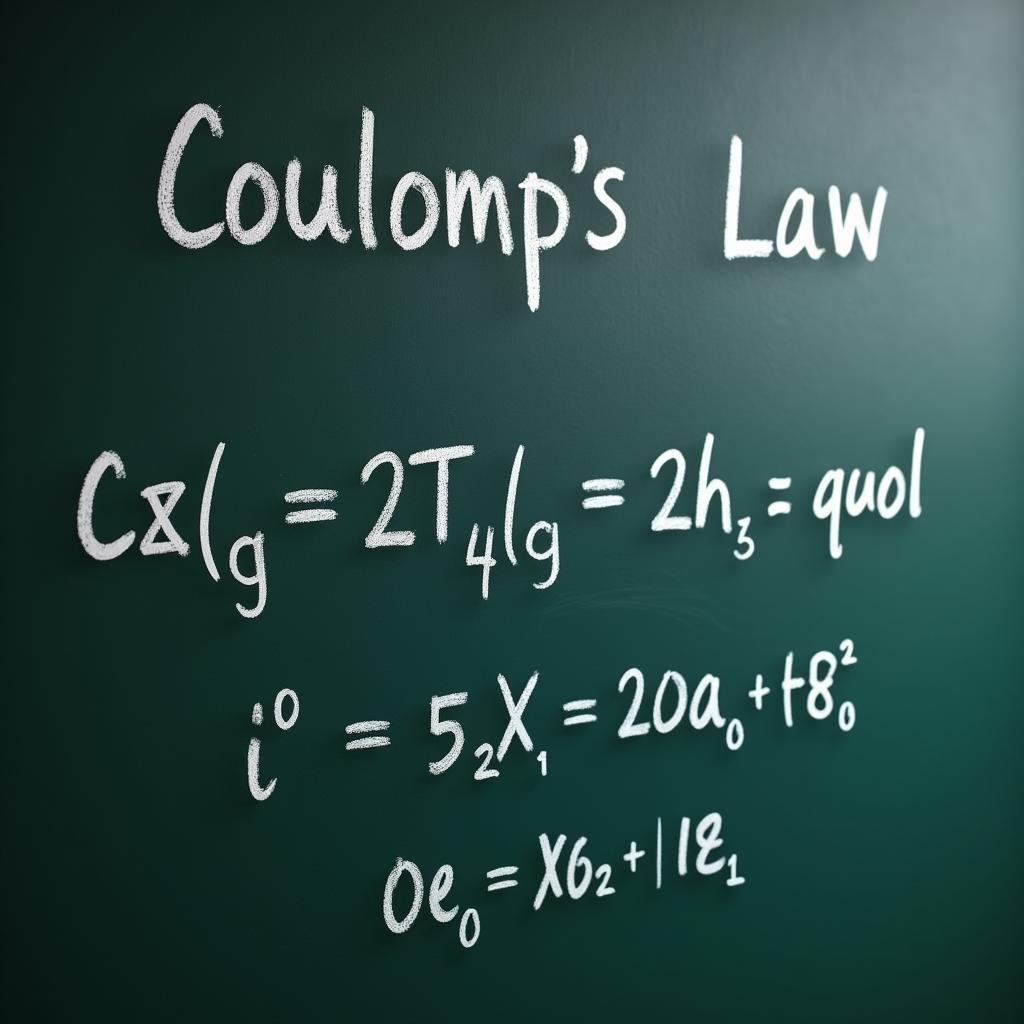 Công Thức Định Luật Coulomb