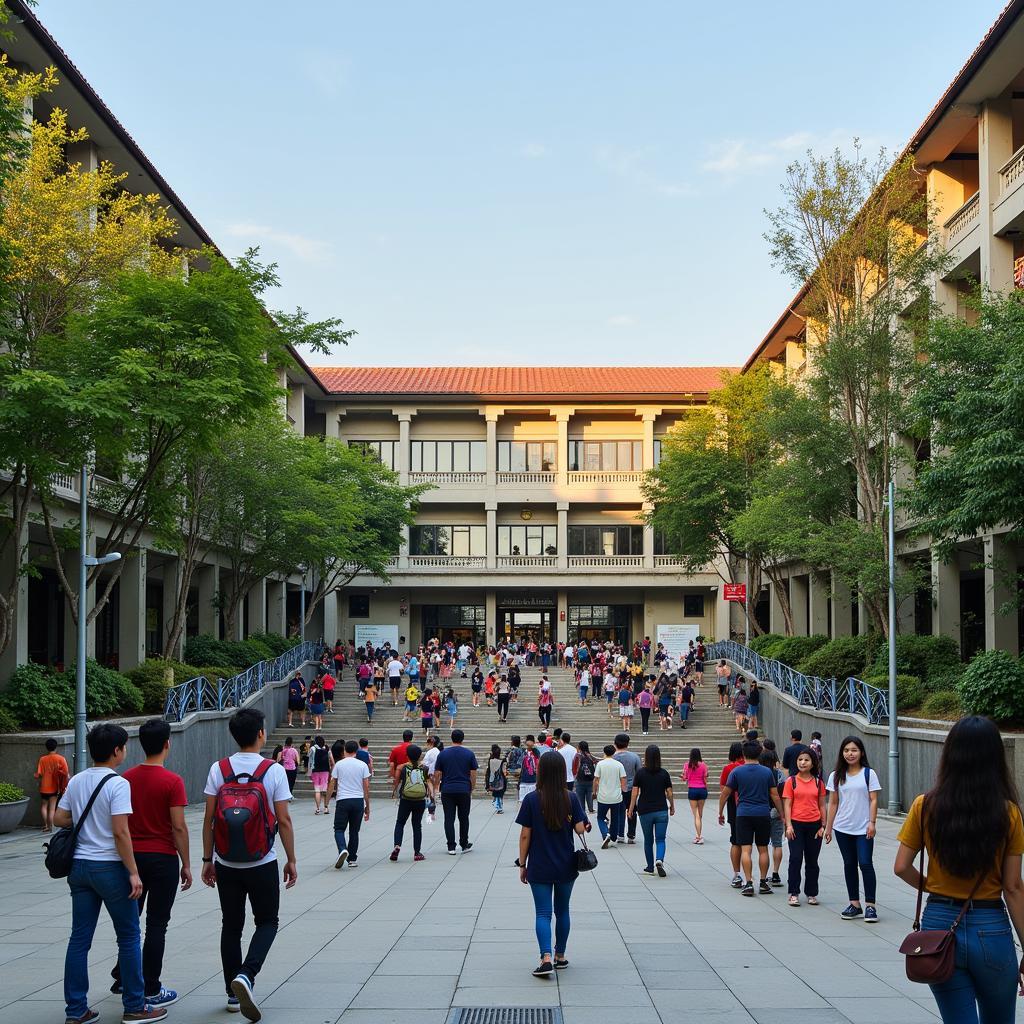 The University of Law in Ho Chi Minh City today