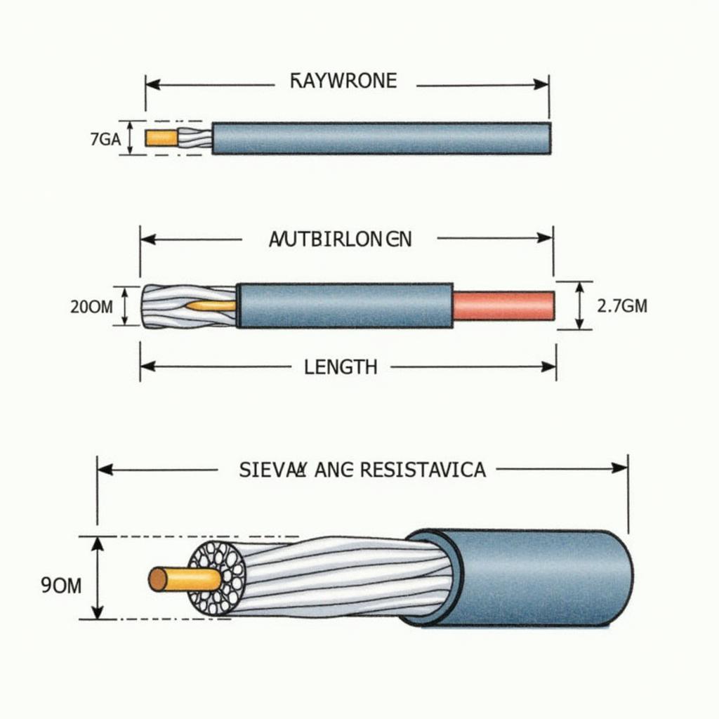 Factors affecting the resistance of a wire