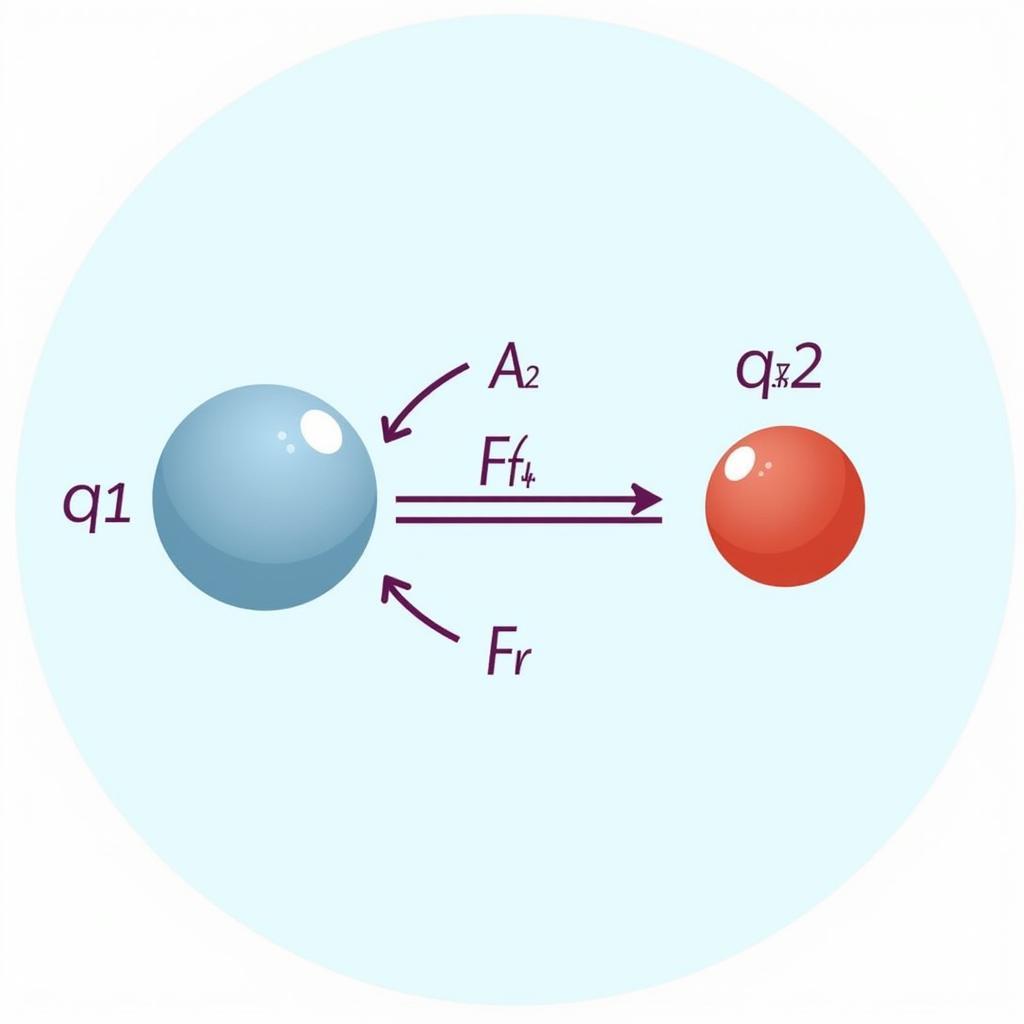 Coulomb's Law Illustration