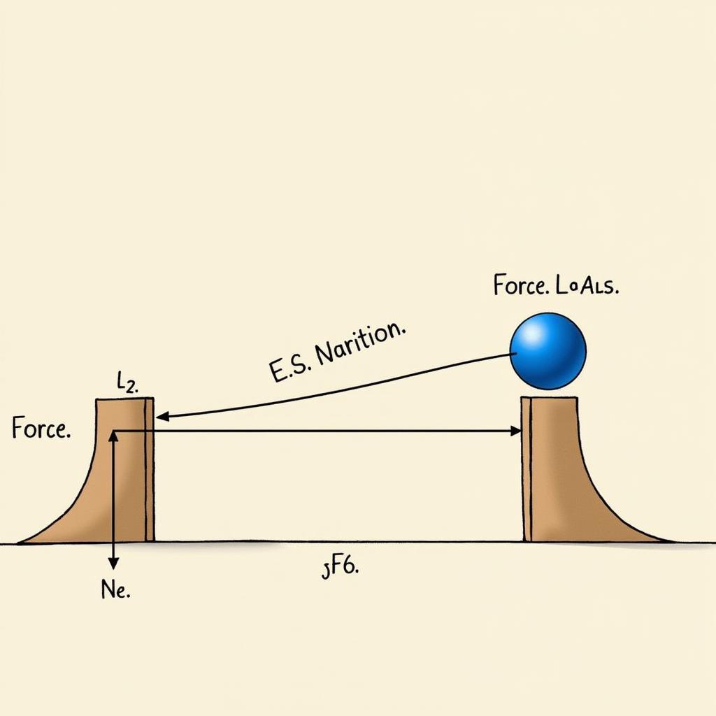 Galileo's laws of motion illustration