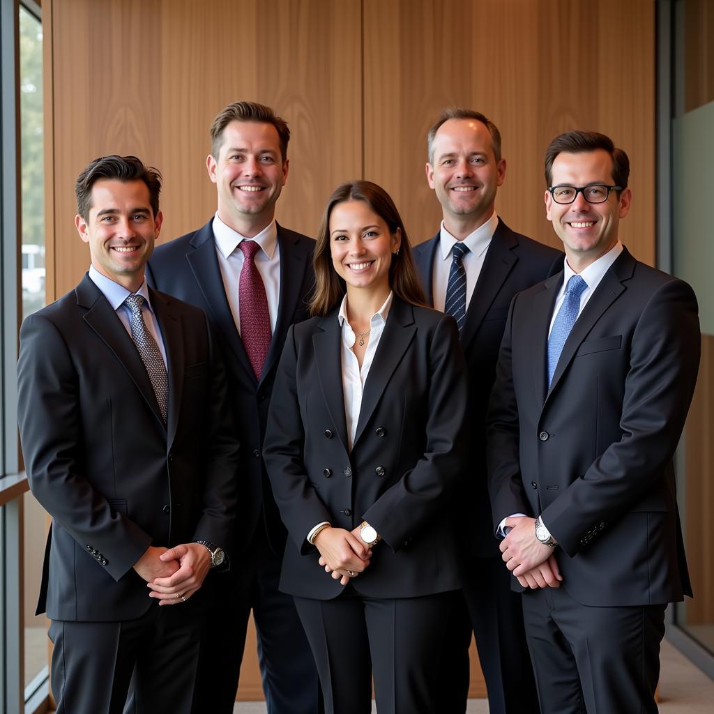 Team of professional lawyers