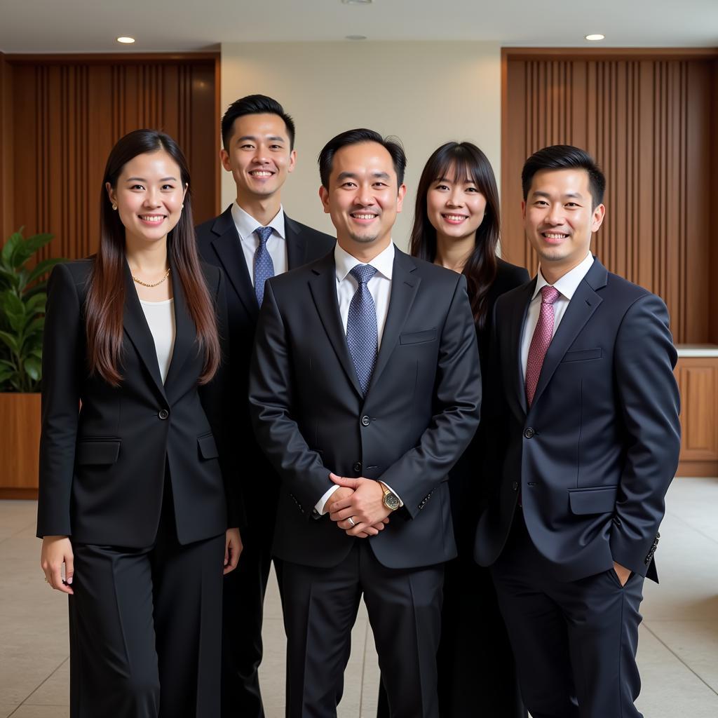 Nghiem Quang lawyer team