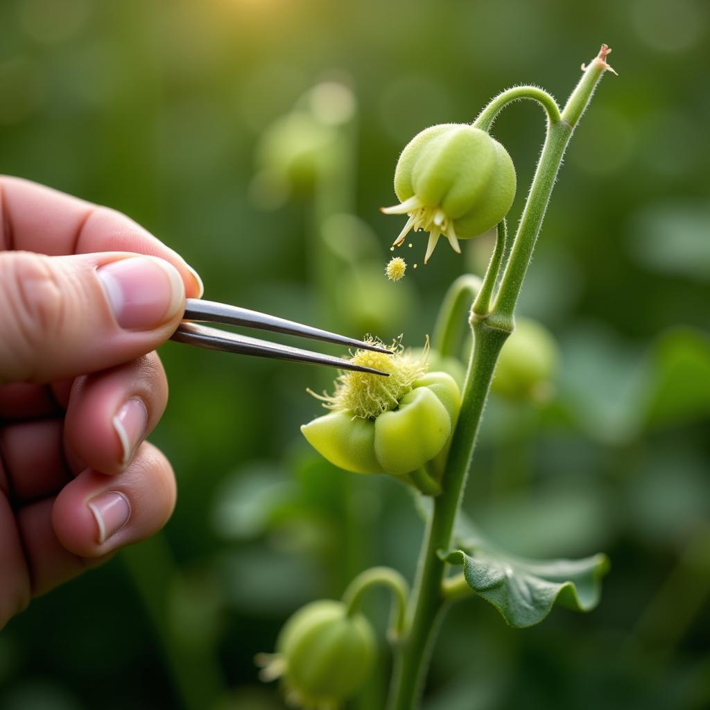 Thí nghiệm giao phấn đậu Hà Lan