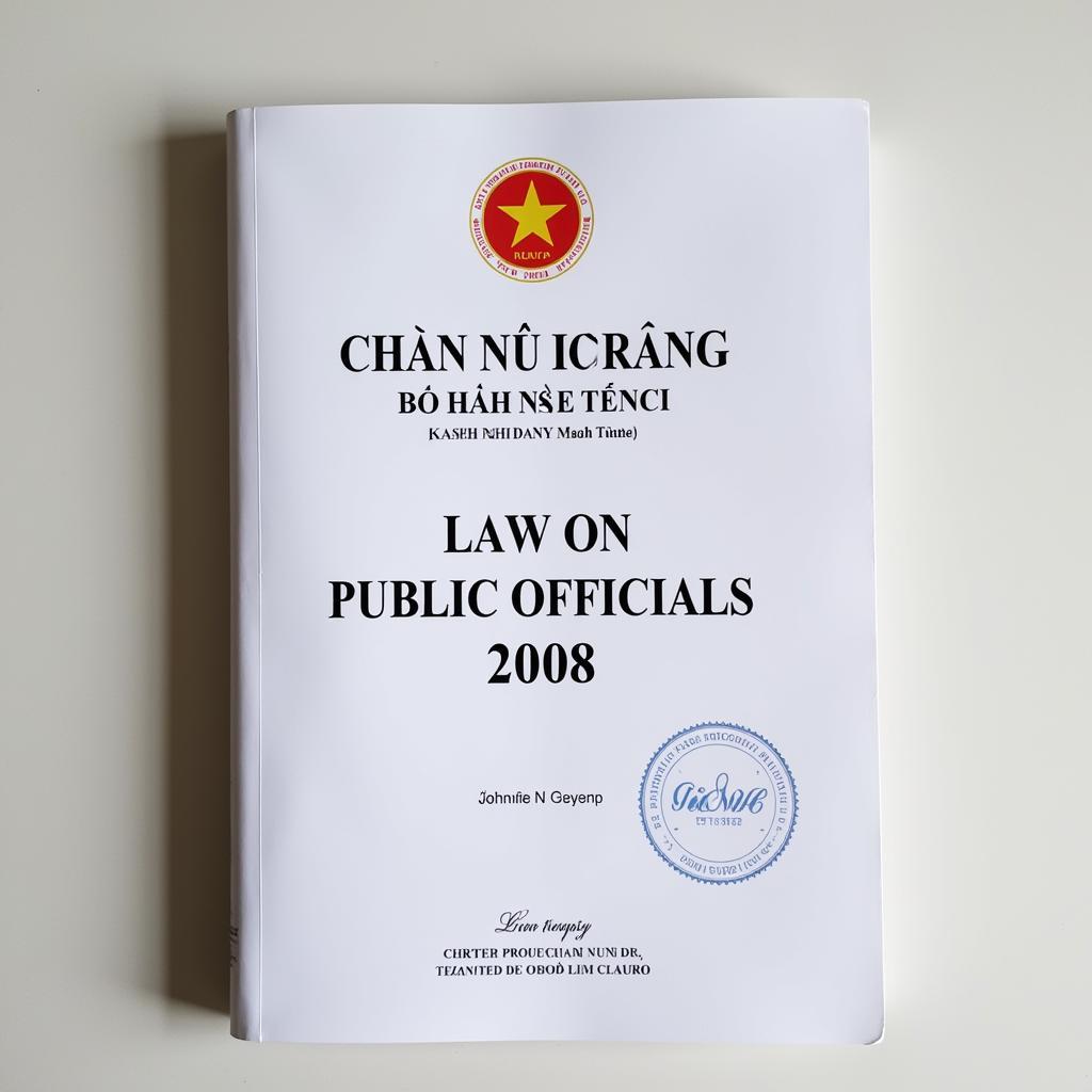 Luật Công chức 2008