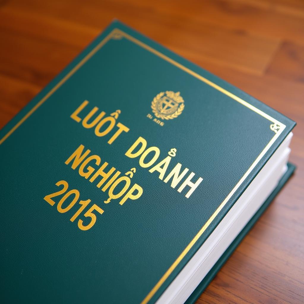 Luật Doanh Nghiệp 2015 - Cẩm nang Toàn Diện Cho Doanh Nhân