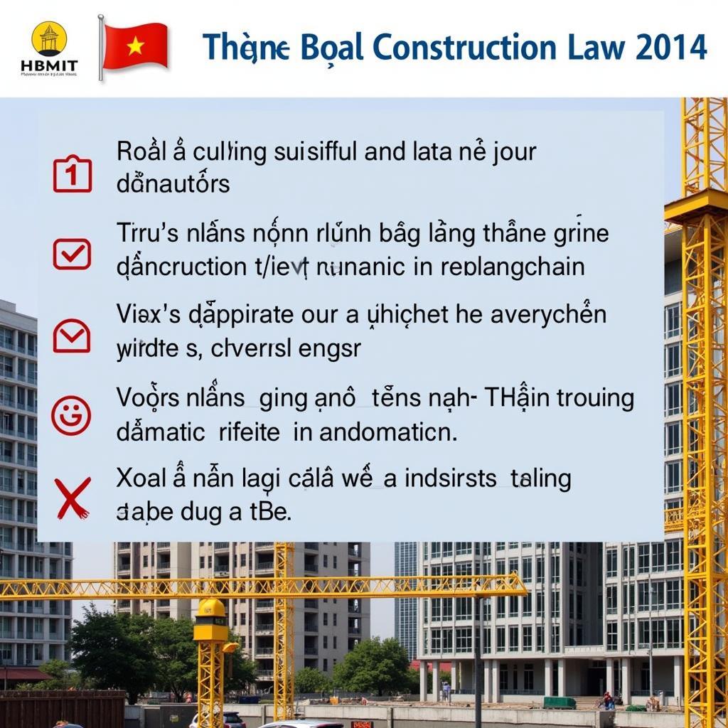 Luật Xây Dựng 2014 tại Việt Nam