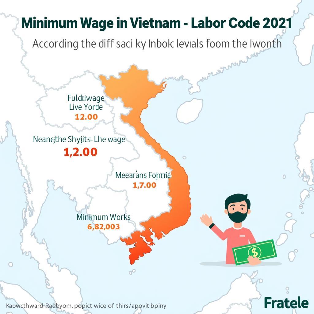 Mức lương tối thiểu theo luật lao động Việt Nam 2021