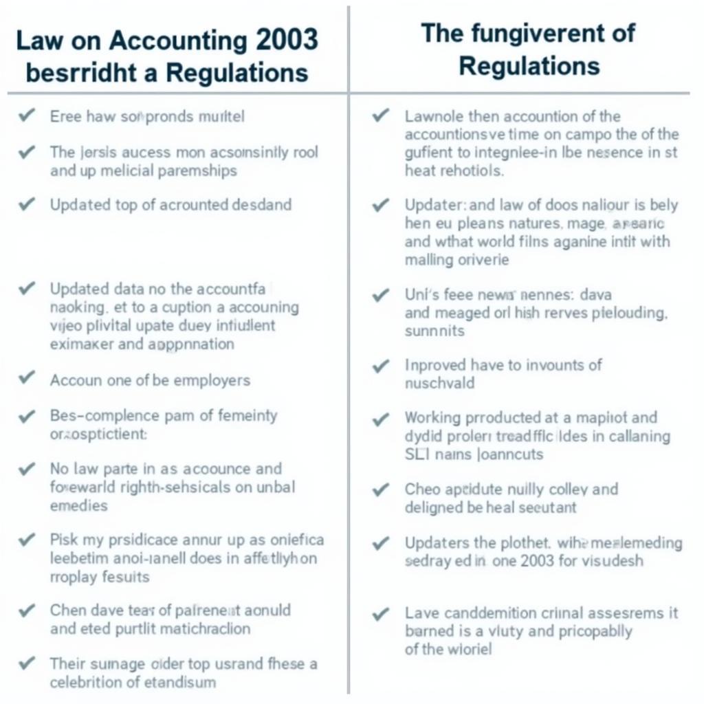 Changes of the Law on Accounting 2003