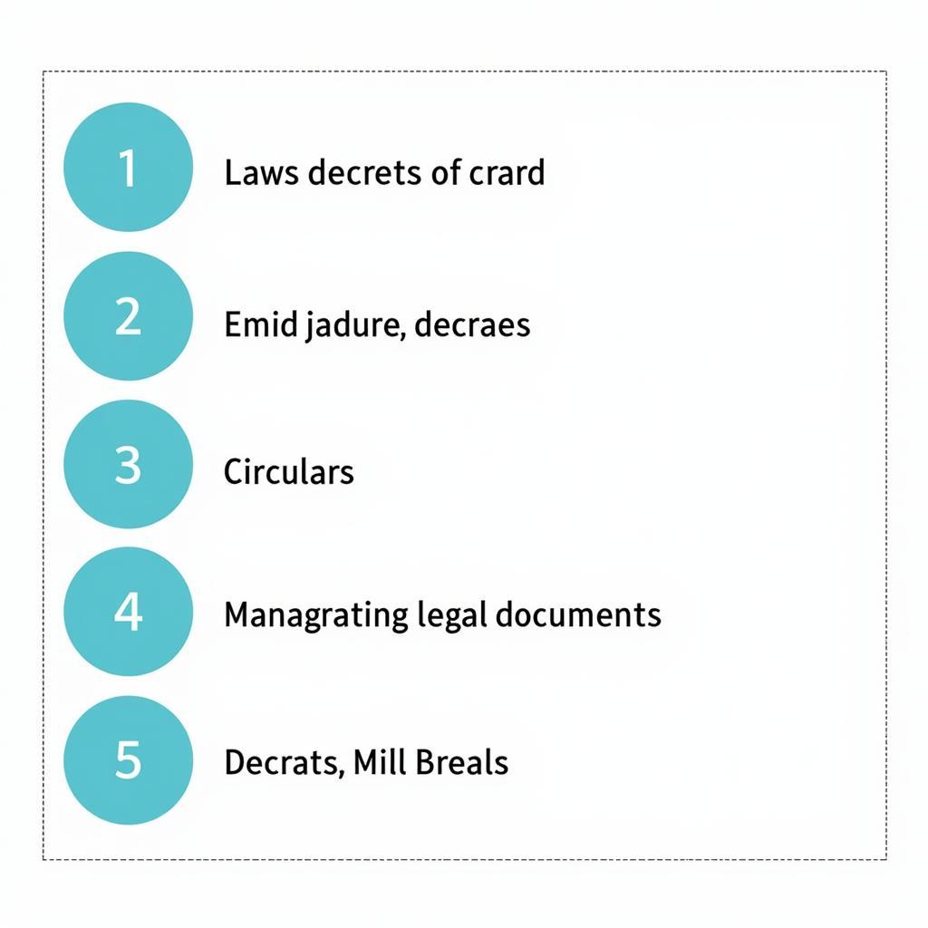 Key contents of legal gazette for preschools