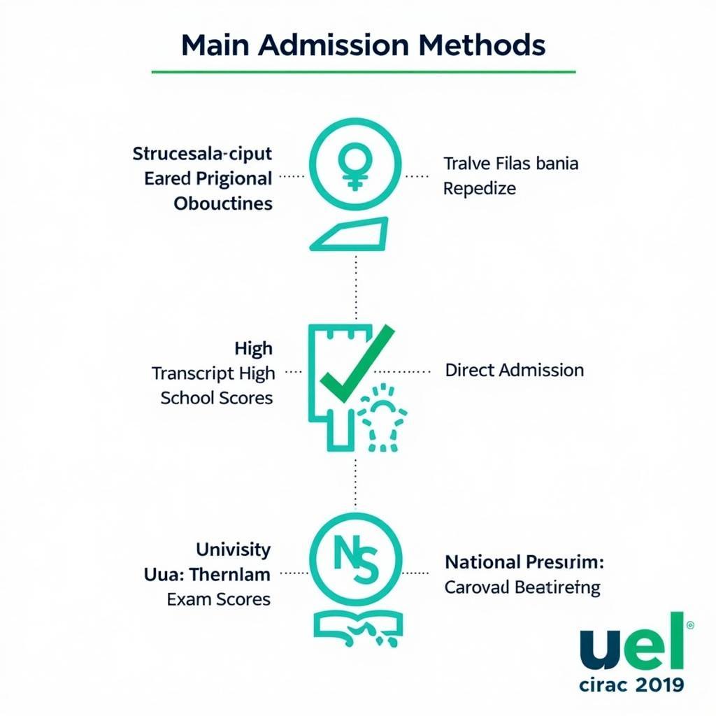 Phương thức xét tuyển UEL 2019