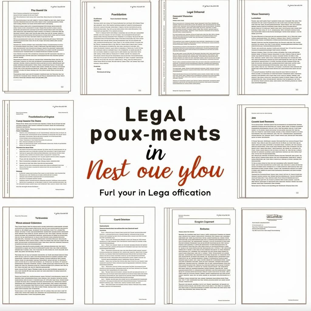 Understanding Different Types of Legal Documents in English