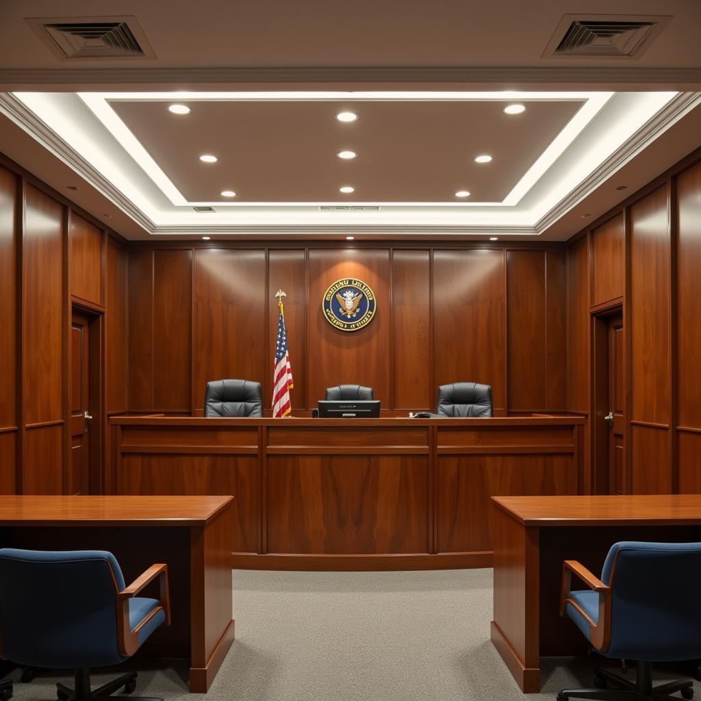 Modern Courtroom