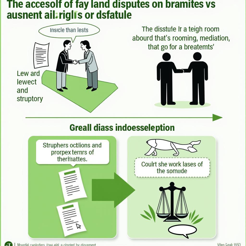 Land disputes and solutions