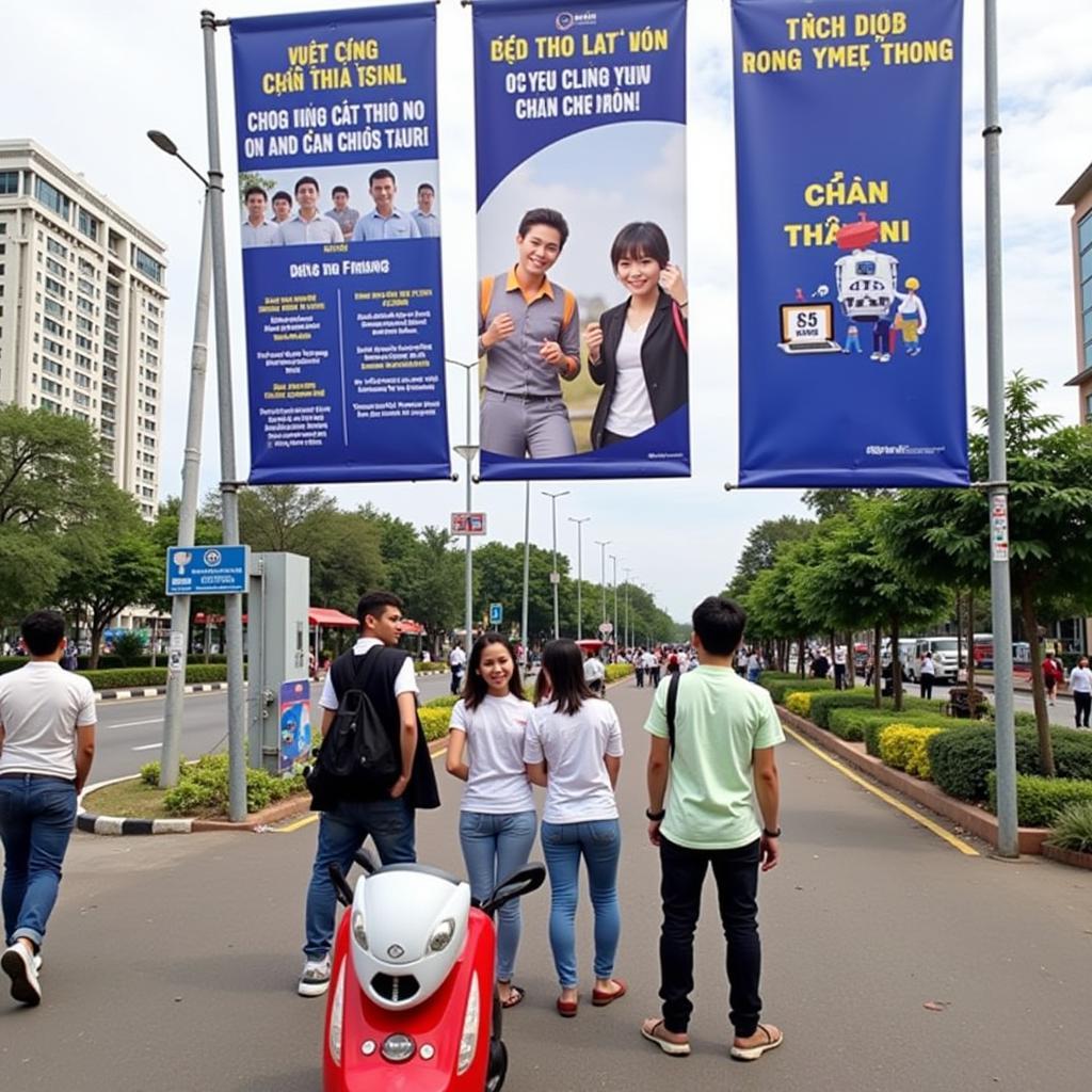 Tuyên truyền an ninh pháp luật tại Hải Dương