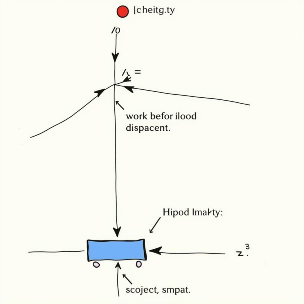 Minh họa vật rơi tự do và định luật công