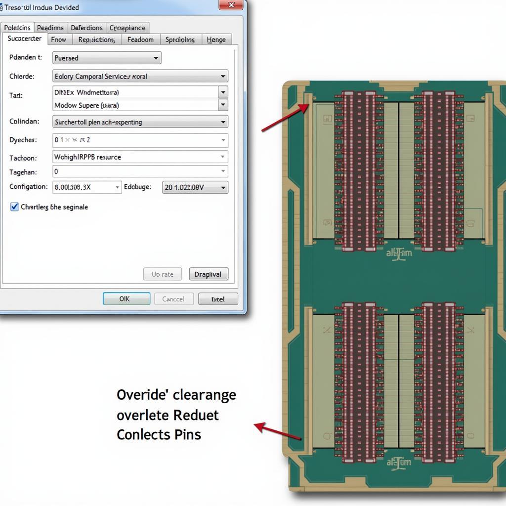 Bỏ luật khoảng cách giữa các linh kiện trong Altium