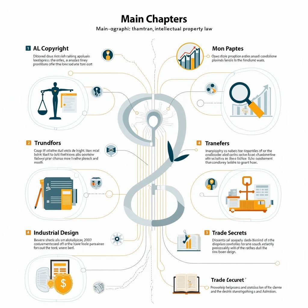Các chương chính trong giáo trình luật sở hữu trí tuệ