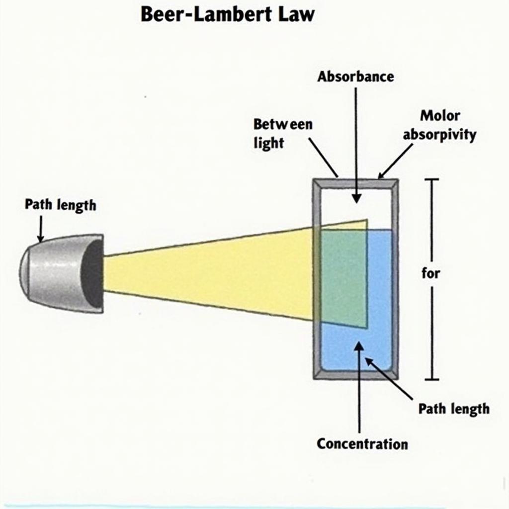 Công thức định luật Beer phân tích chi tiết