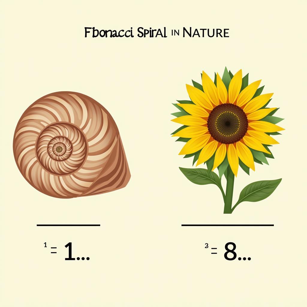 Dãy số Fibonacci trong tự nhiên