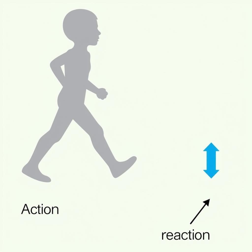 Minh họa định luật 3 Newton