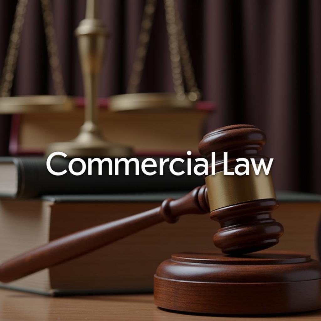 Luật thương mại tiếng Anh là Commercial Law