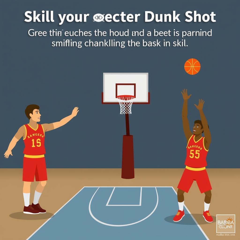 Luyện tập thường xuyên để cải thiện kỹ năng Dunk Shot