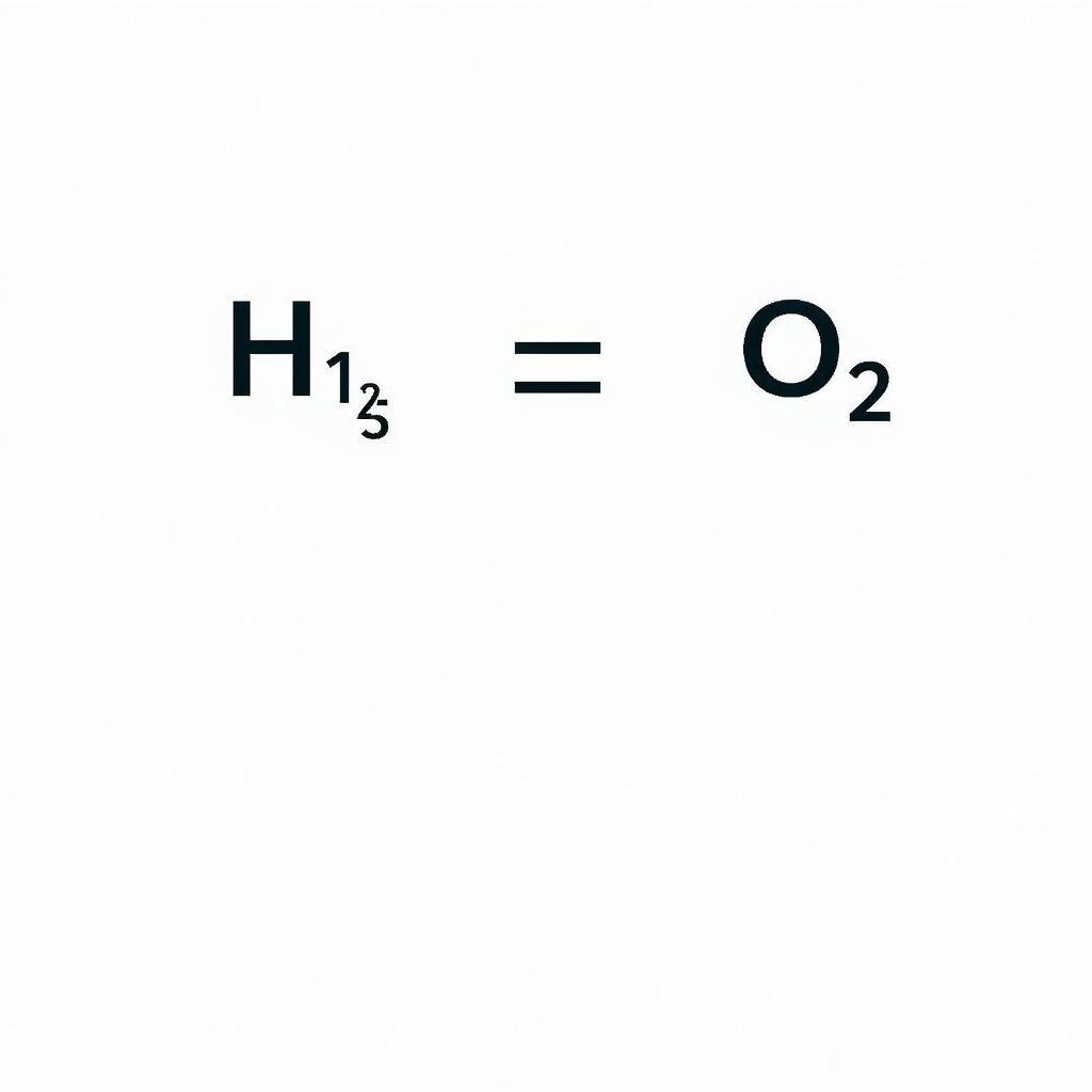 Phản ứng Hydro và Oxy