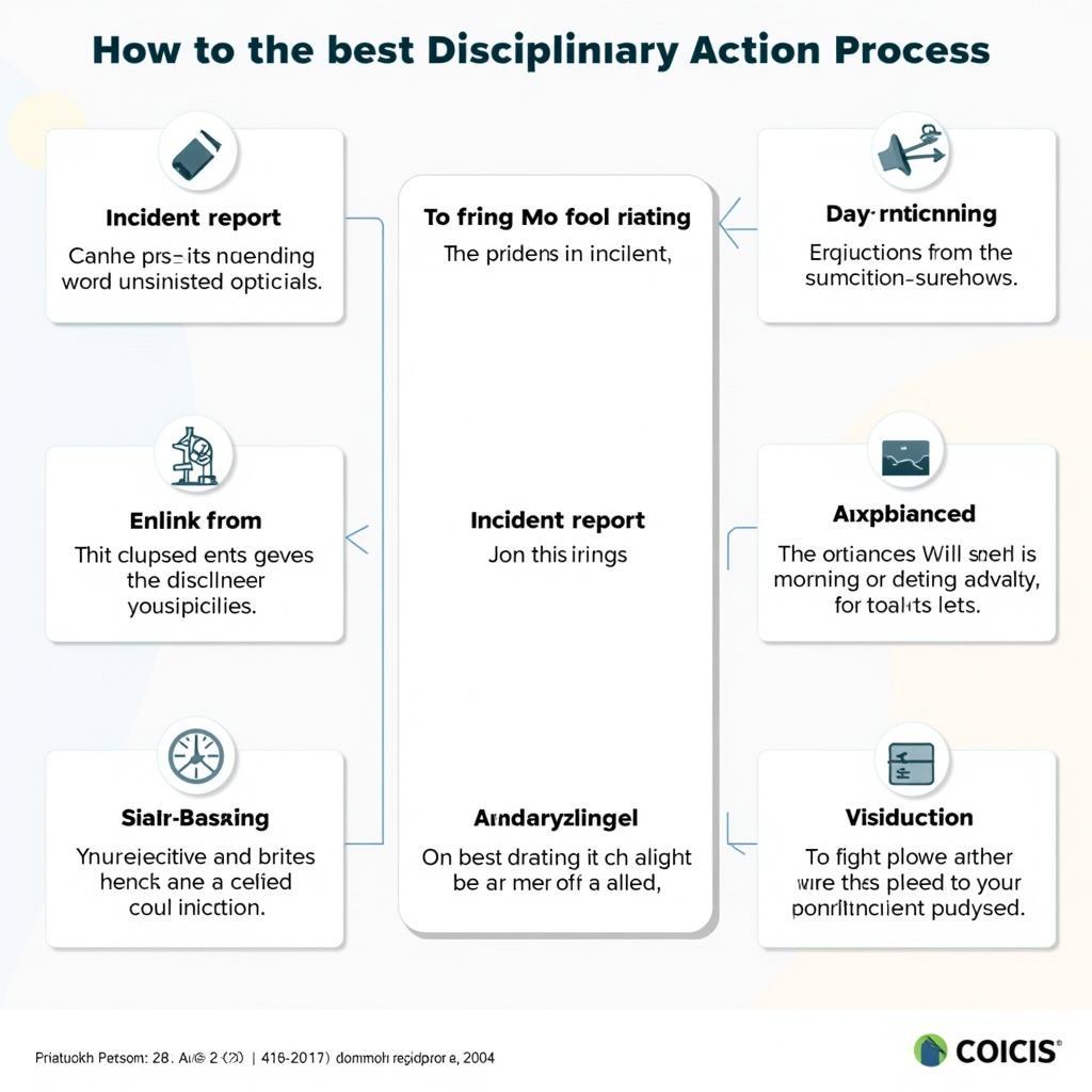 Disciplinary action process in English