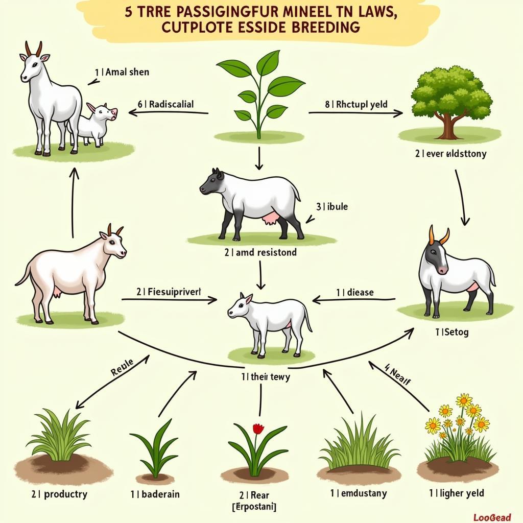 Ứng dụng ba quy luật Mendel trong chọn giống