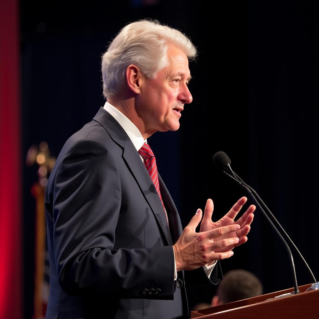 Bill Clinton tranh luận tổng thống