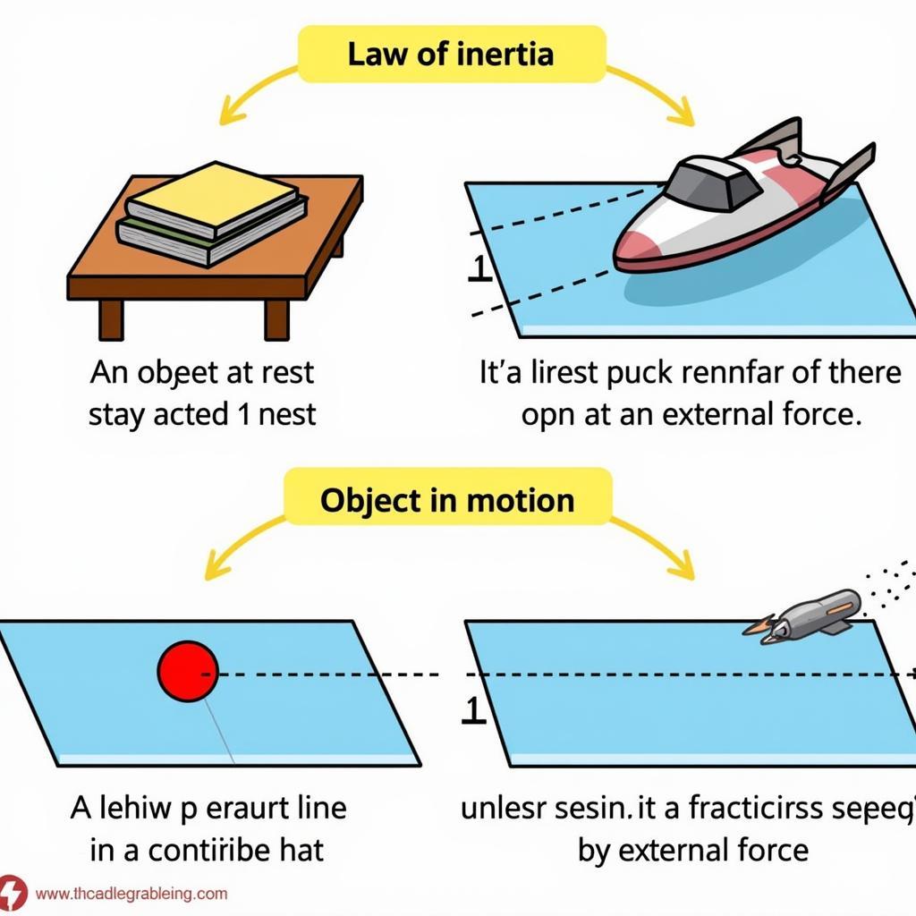 Định luật 1 Newton về Quán Tính