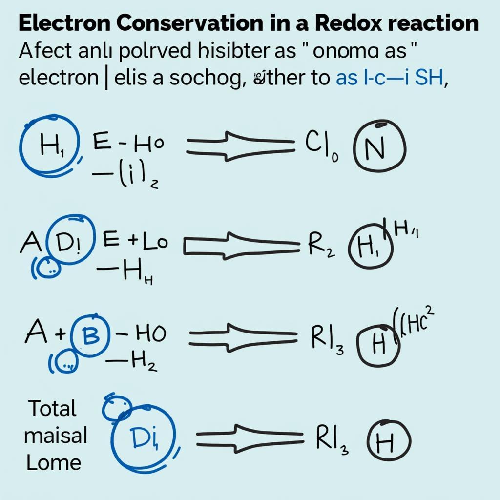 Giải thích Định luật Bảo toàn Electron