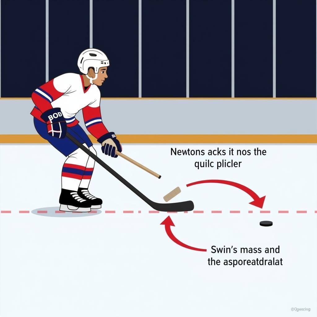 Định luật II Newton trong hockey