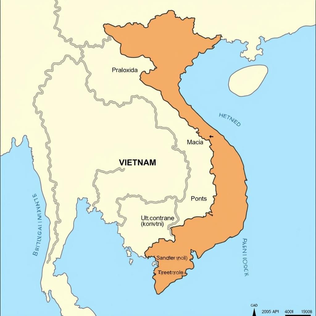 Phạm vi bảo hộ sở hữu trí tuệ: Minh họa bản đồ Việt Nam và phạm vi bảo hộ theo luật.