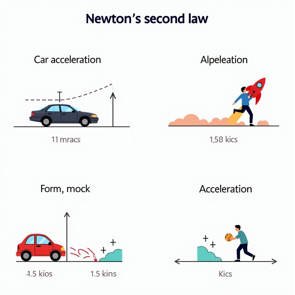 Ứng dụng định luật 2 Newton trong đời sống