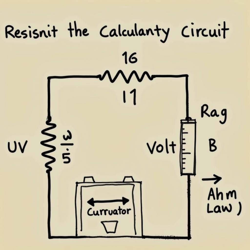 Ví Dụ Tính Toán Định Luật Ohm