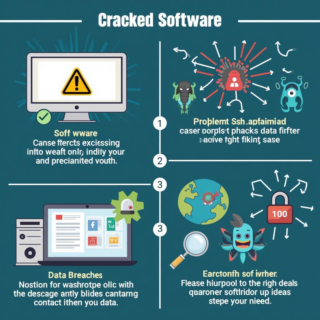 Rủi ro bảo mật khi sử dụng phần mềm crack