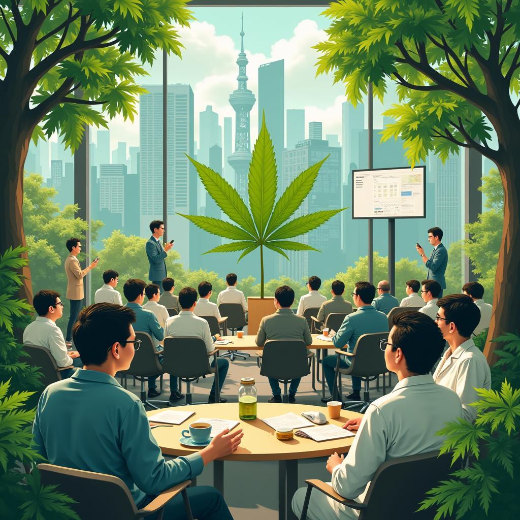 Tương lai cannabis control law Nhật Bản