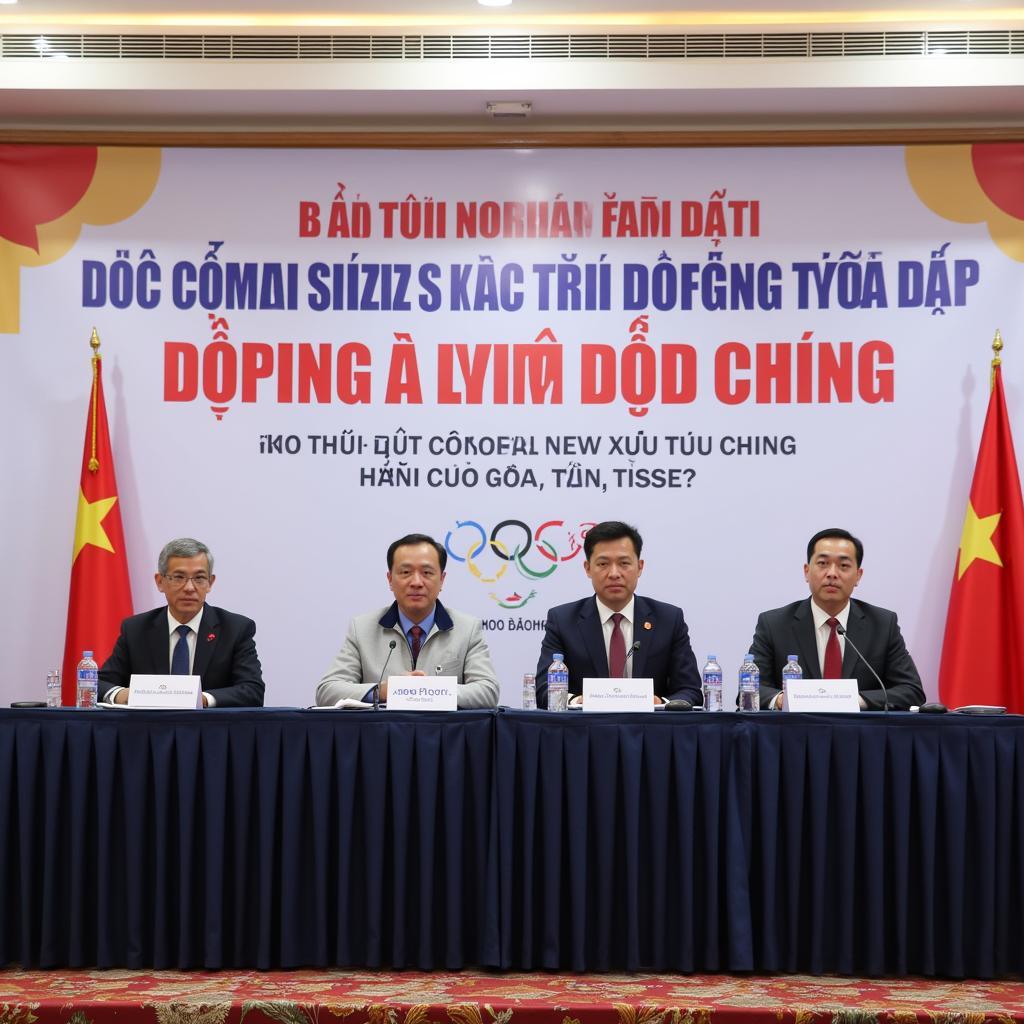 Xử lý hành vi doping trong thể thao